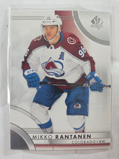 Mikko Rantanen Upper Deck SP Authentic Hockey #24 [Colorado Avalanche]