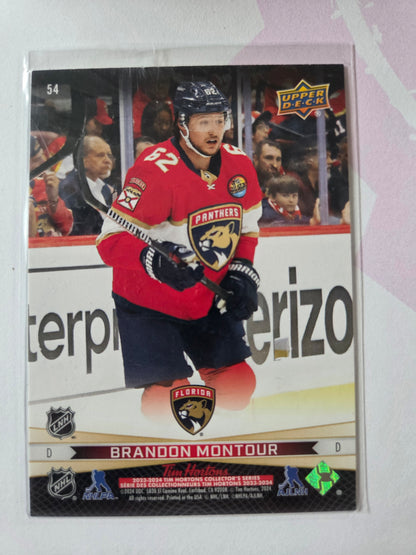 Aaron Ekblad/Brandon Montour Upper Deck Tim Hortons [Florida Panthers]