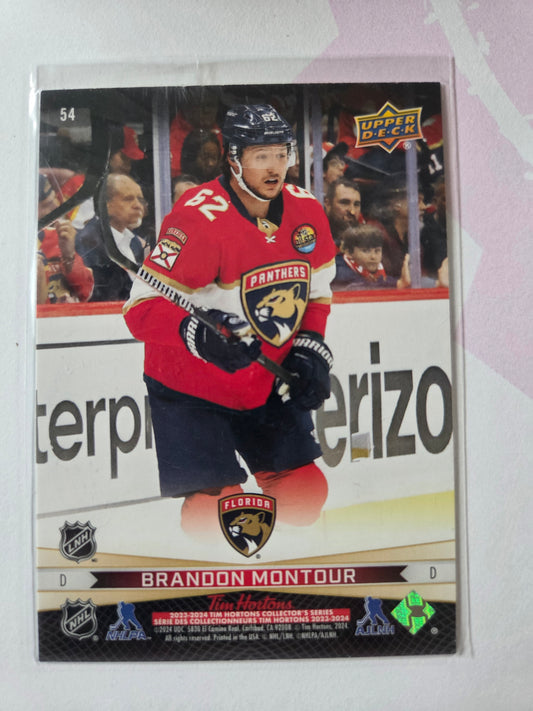 Aaron Ekblad/Brandon Montour Upper Deck Tim Hortons [Florida Panthers]