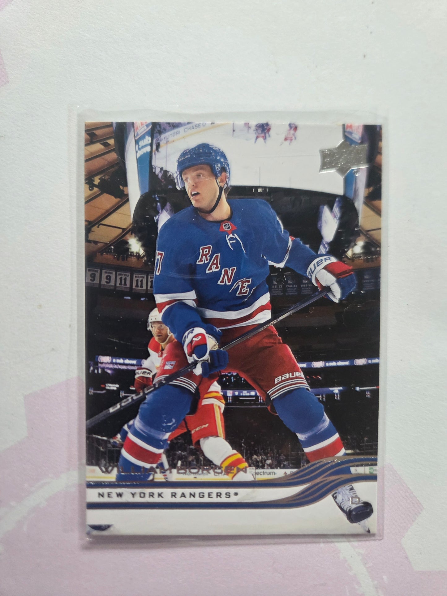 William Borgen Upper Deck Series 2 #367 [New York Rangers]
