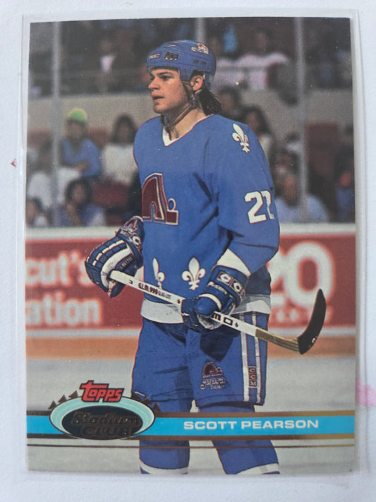 Scott Pearson Topps Stadium Club #178 [Quebec Nordiques]