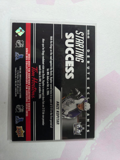 Anze Kopitar Upper Deck Starting Success [Los Angeles Kings]