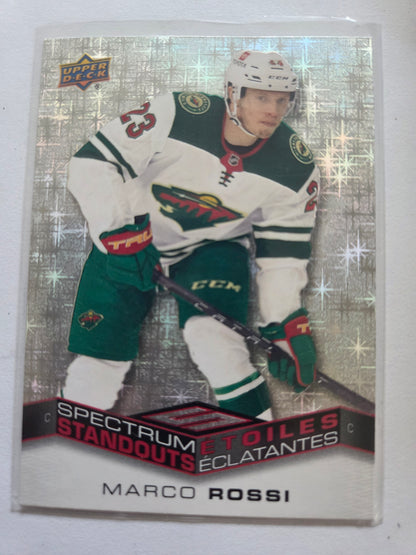 Marco Rossi Upper Deck Spectrum Standouts [Minnesota Wild]