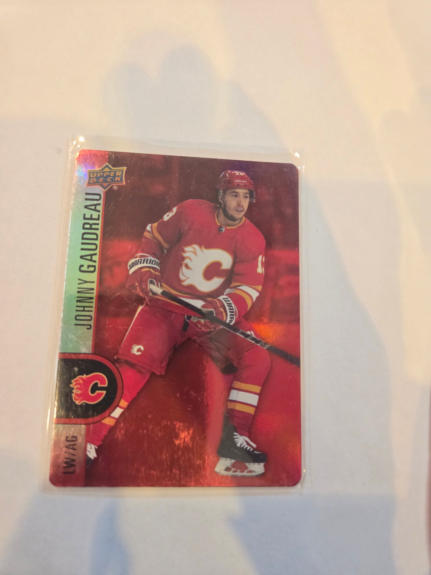 Johnny Gaudreau Red Tim Hortons Upper Deck [Calgary Flames]