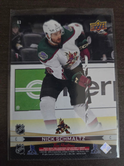 Clayton Keller/Nick Schmaltz Tim Hortons Upper Deck #63 [Arizona Phoenix Coyotes]