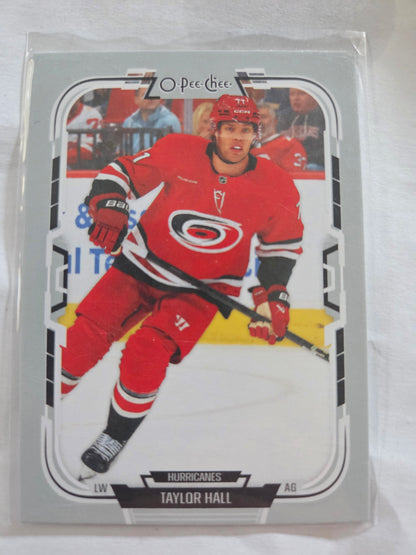 Taylor Hall O-Pee-Chee Hockey #476 [Carolina Hurricanes]