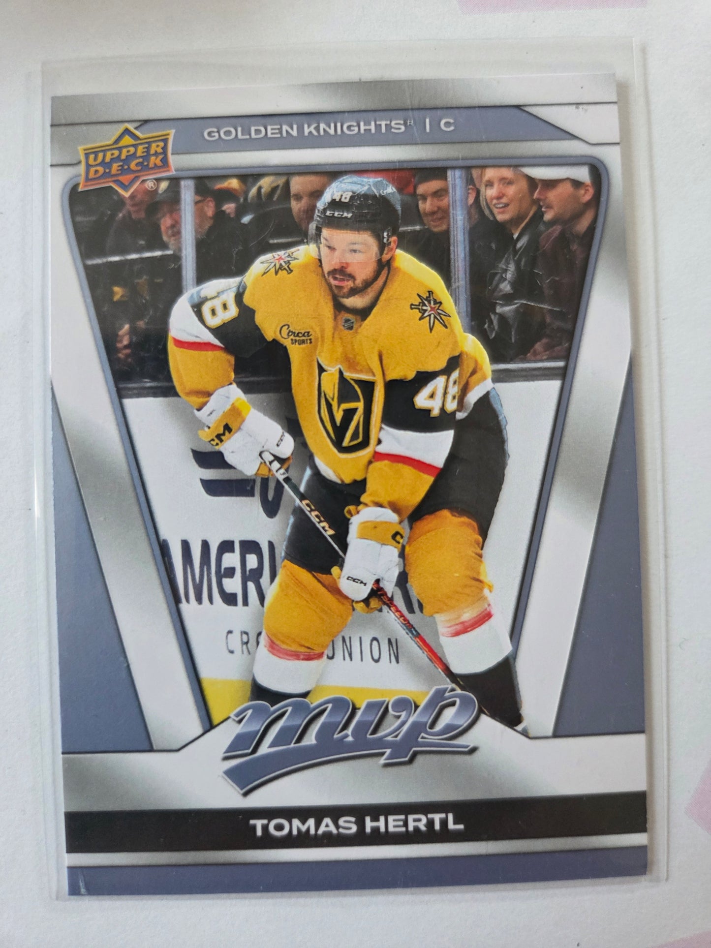 Tomas Hertl Upper Deck MVP Hockey #65 [Las Vegas Golden Knights]