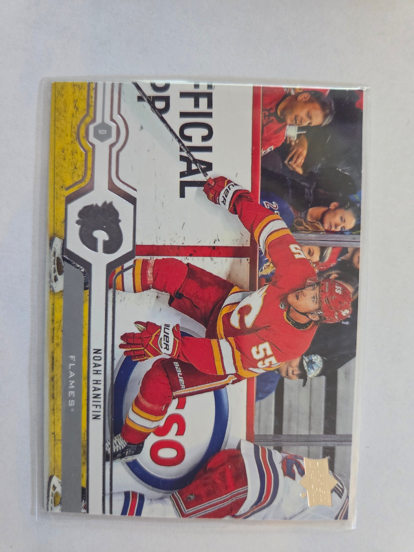 Noah Hanifin Upper Deck Series 1 #184 [Calgary Flames]