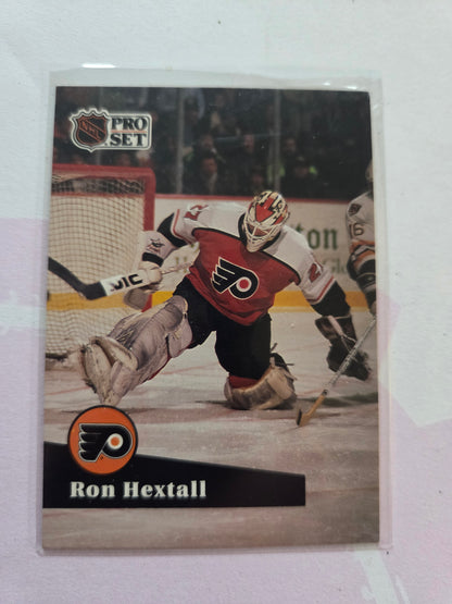 Ron Hextall French NHL Pro Set #176 [Philadelphia Flyers]