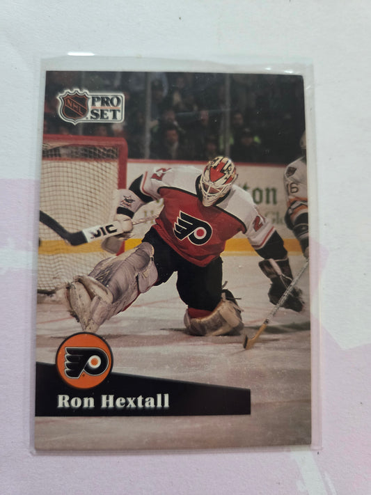 Ron Hextall French NHL Pro Set #176 [Philadelphia Flyers]