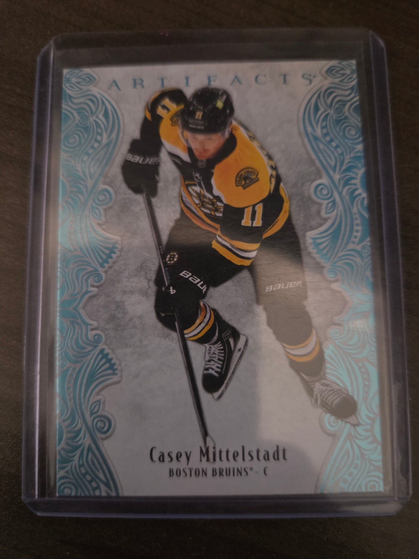 Casey Mittelstadt Sky Blue Artifacts #93 [Boston Bruins]