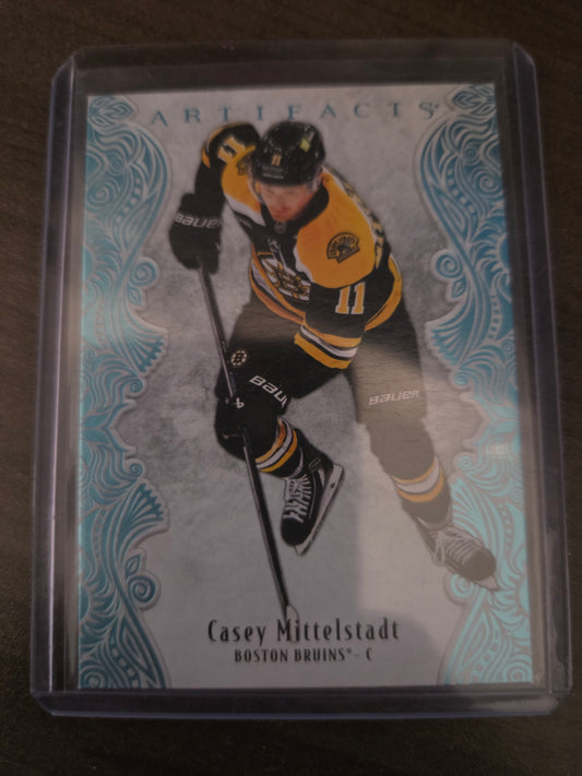 Casey Mittelstadt Sky Blue Artifacts #93 [Boston Bruins]