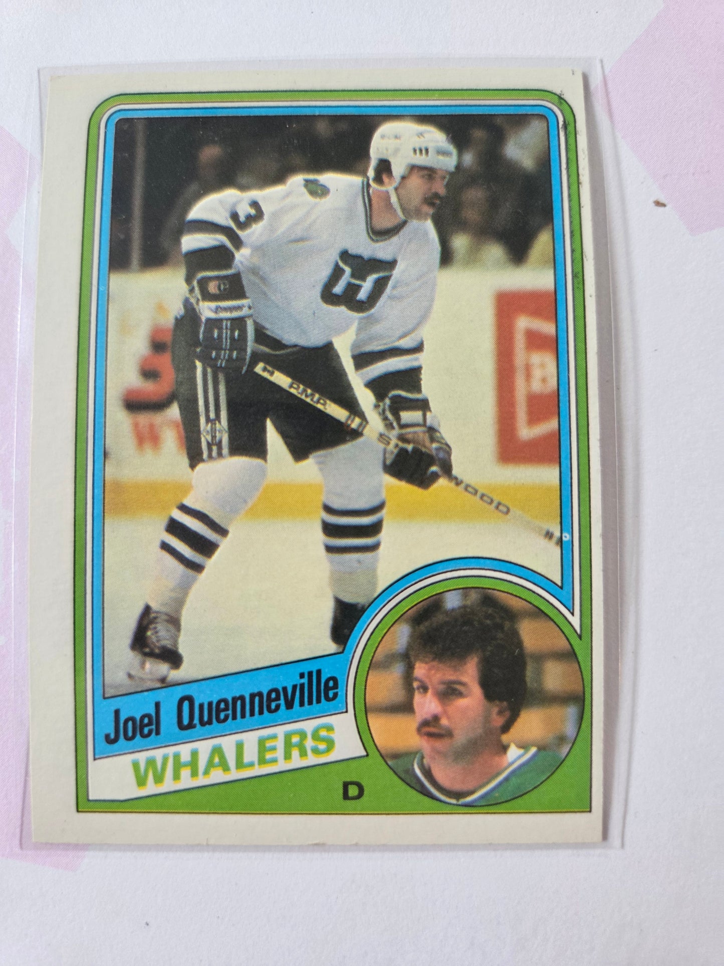 Joel Quenneville NHL Topps #60 [Hartford Whalers]
