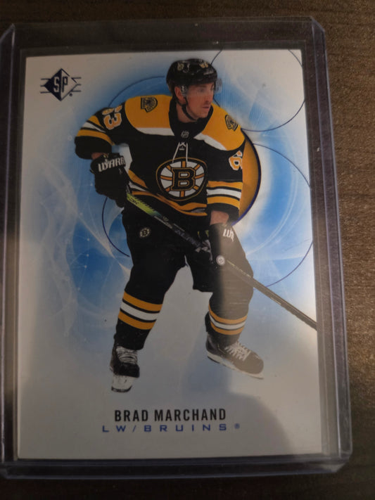 Brad Marchand Blue SP Hockey #35 [Boston Bruins]