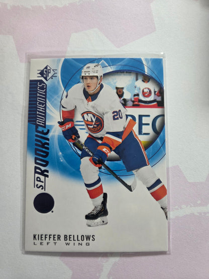 Kieffer Bellows Blue SP Hockey Rookie Authentics #128 [New York Islanders]
