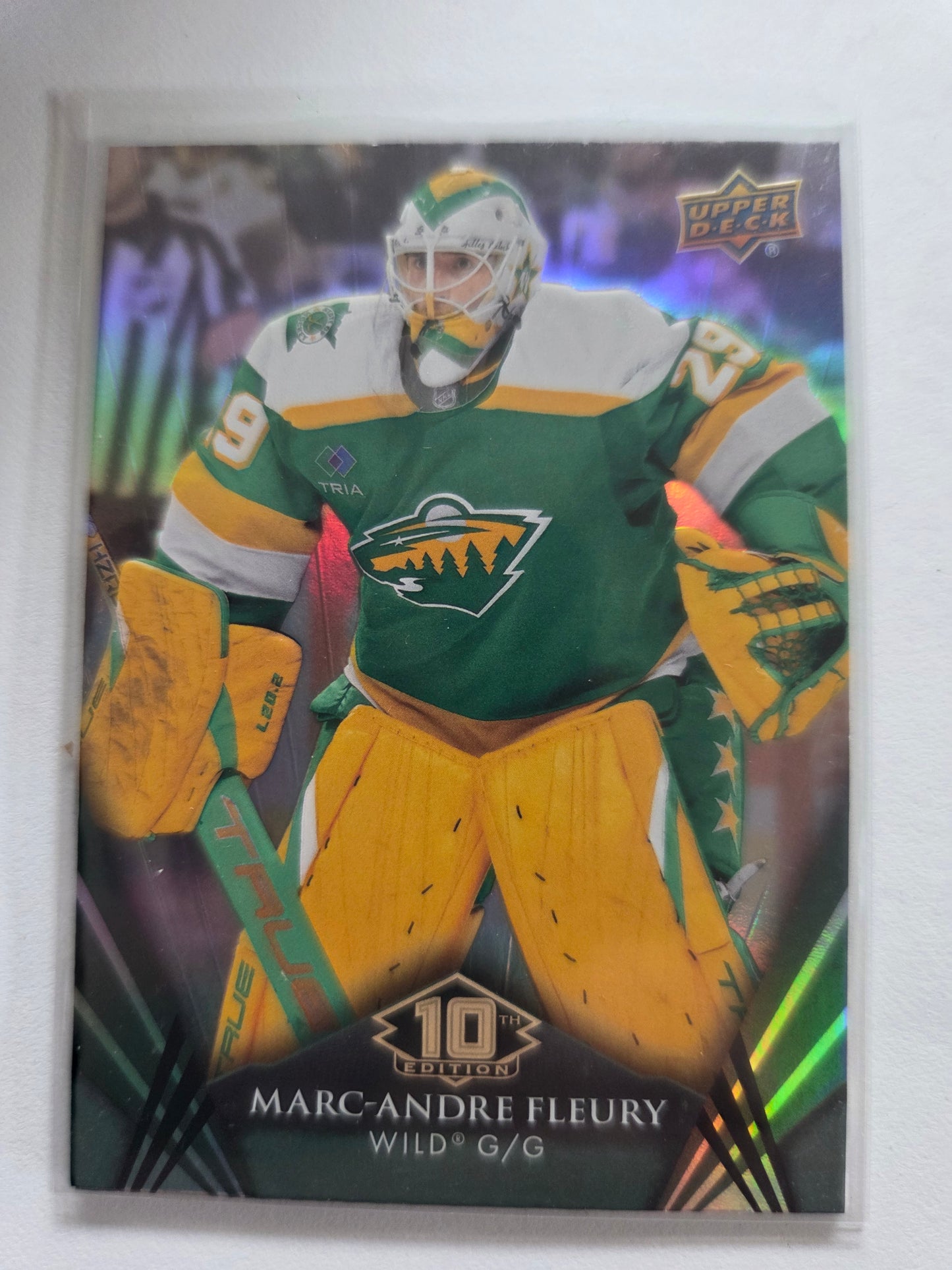 Marc-Andre Fleury Upper Deck 10th Edition #24 [Minnesota Wild]