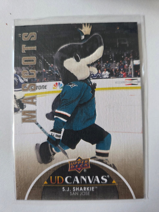 S.J. Sharkie Upper Deck Extended Series UD Canvas [San Jose Sharks]