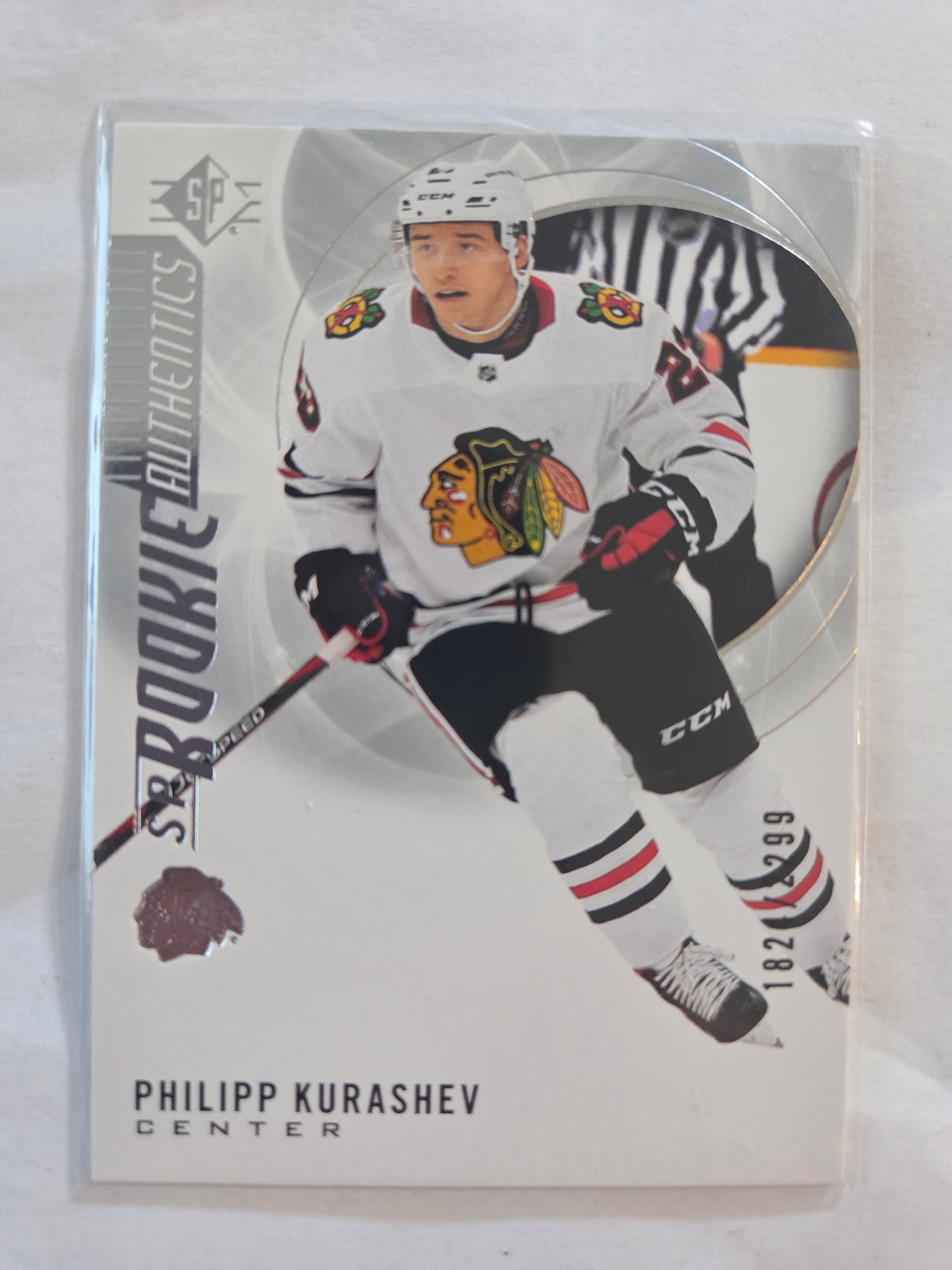 Philipp Kurashev SP Hockey Rookie Authentics #103 [Chicago Blackhawks]