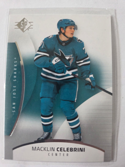 Macklin Celebrini SP Hockey #26 [San Jose Sharks]