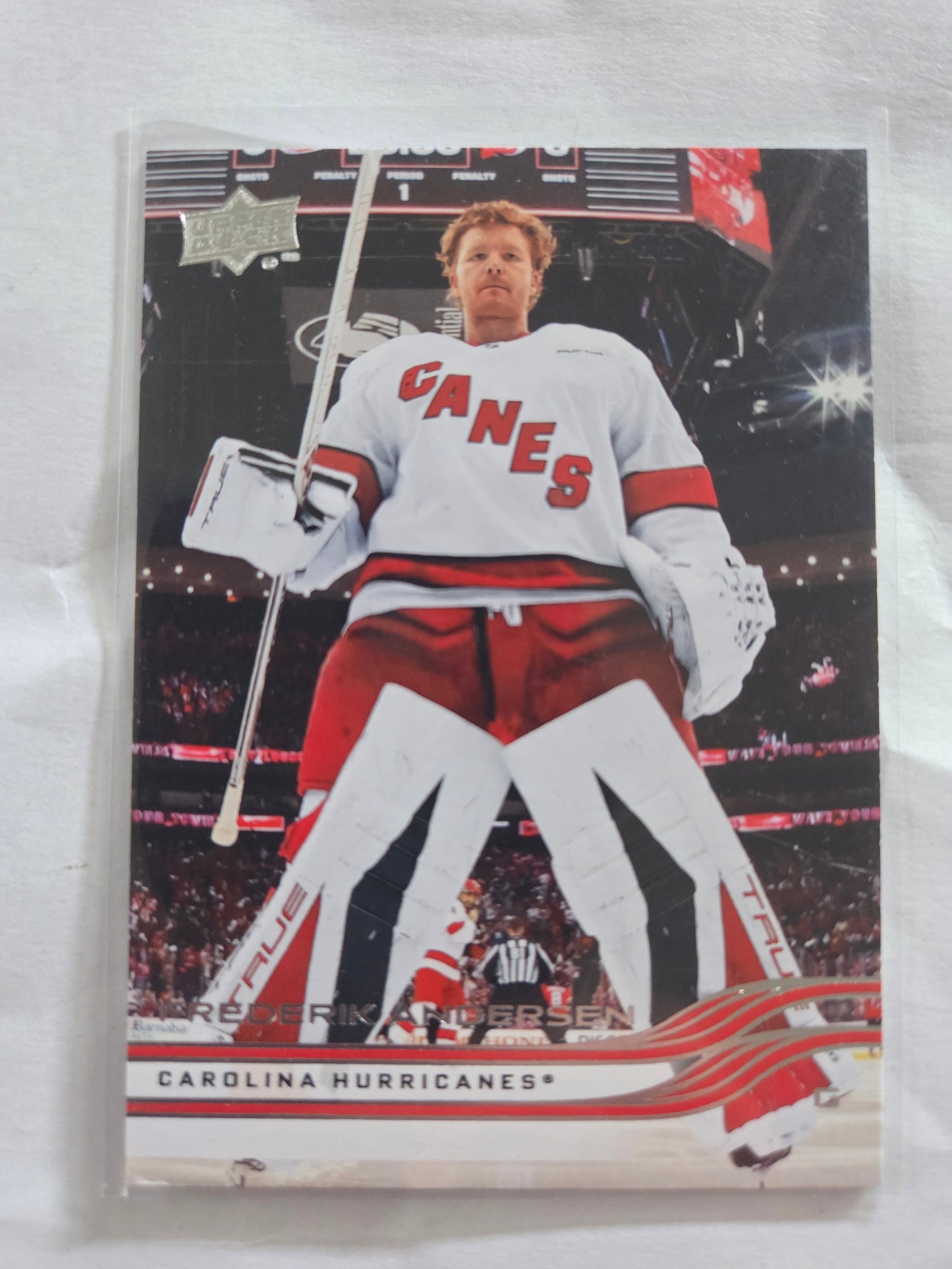 Frederik Andersen Upper Deck Series 2 #277 [Carolina Hurricanes]