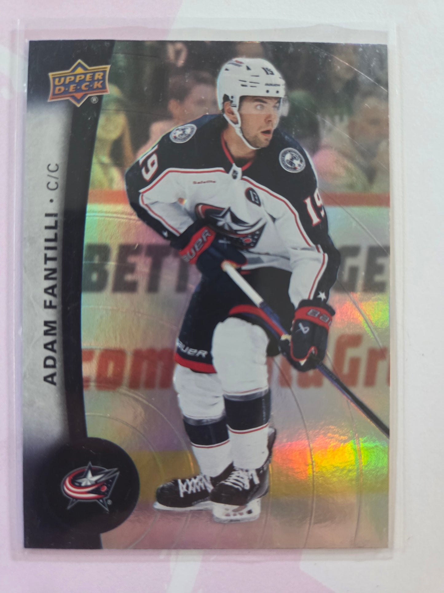 Adam Fantilli Upper Deck Tim Hortons #113 [Columbus Blue Jackets]