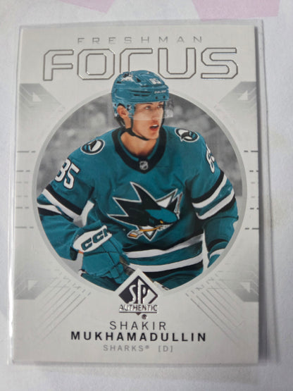 Shakir Mukhamadullin SP Authentic Hockey Freshman Focus [San Jose Sharks]