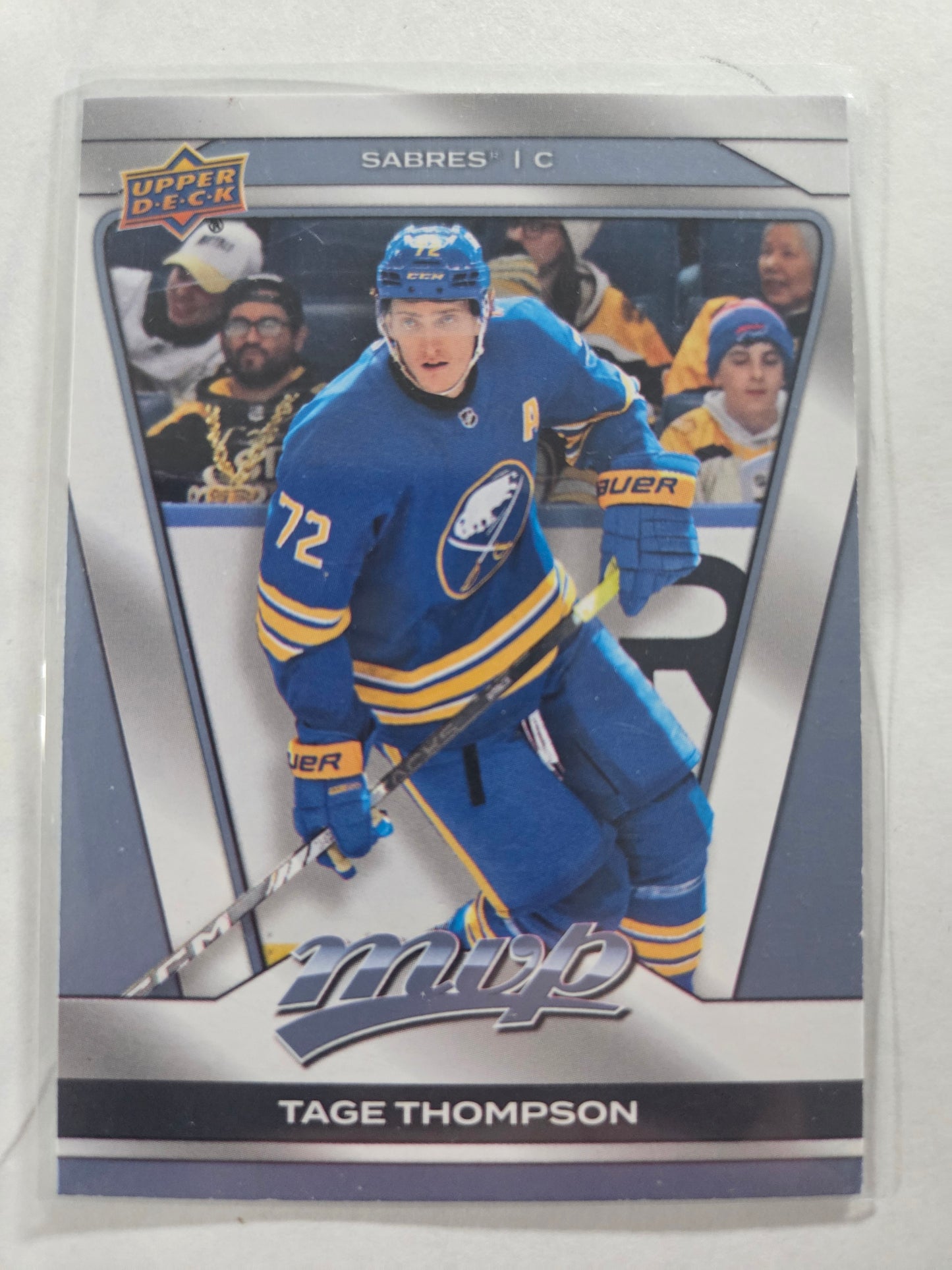 Tage Thompson Upper Deck MVP Hockey #153 [Buffalo Sabres]