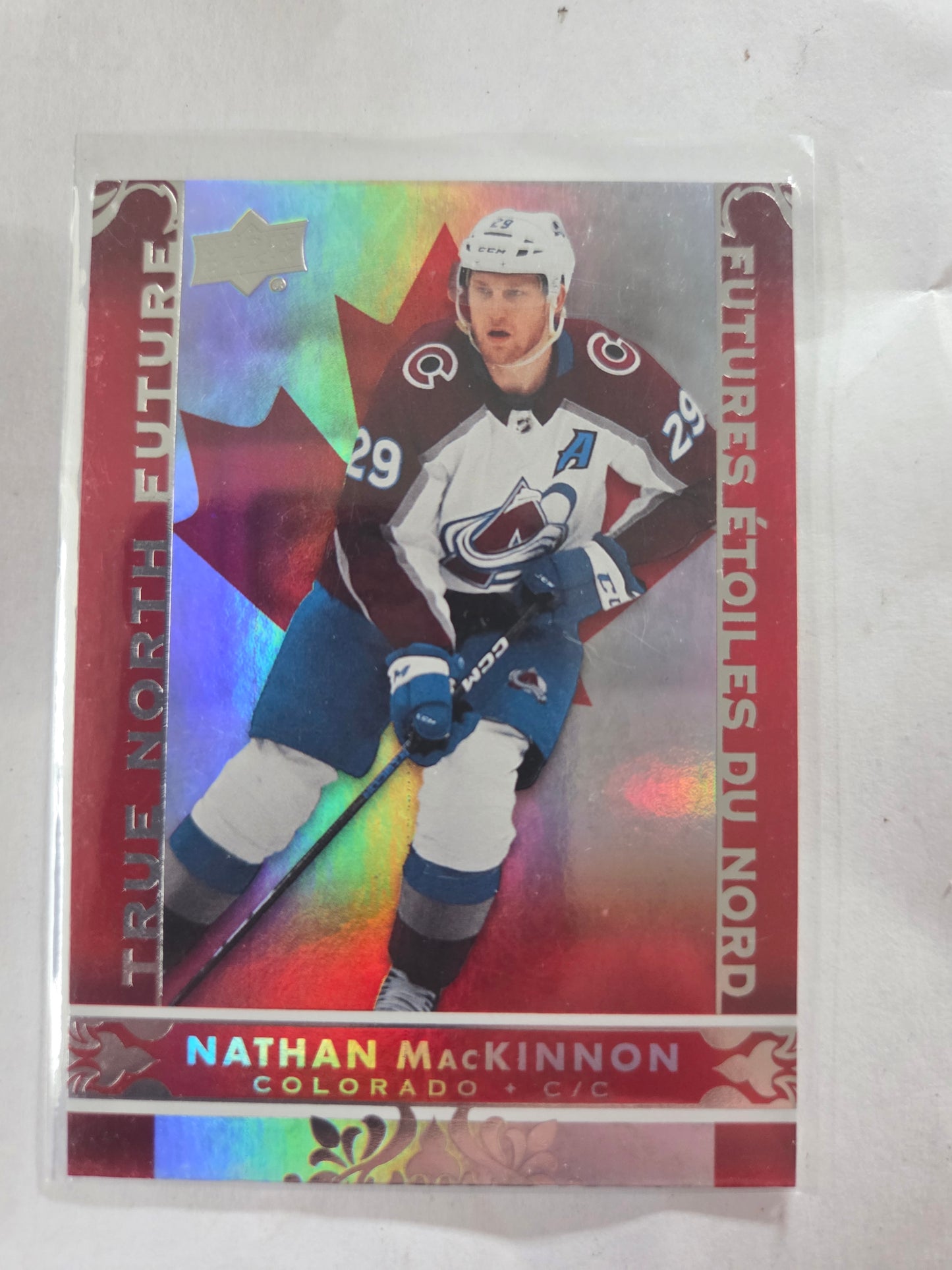 Nathan MacKinnon Upper Deck True North Future [Colorado Avalanche]
