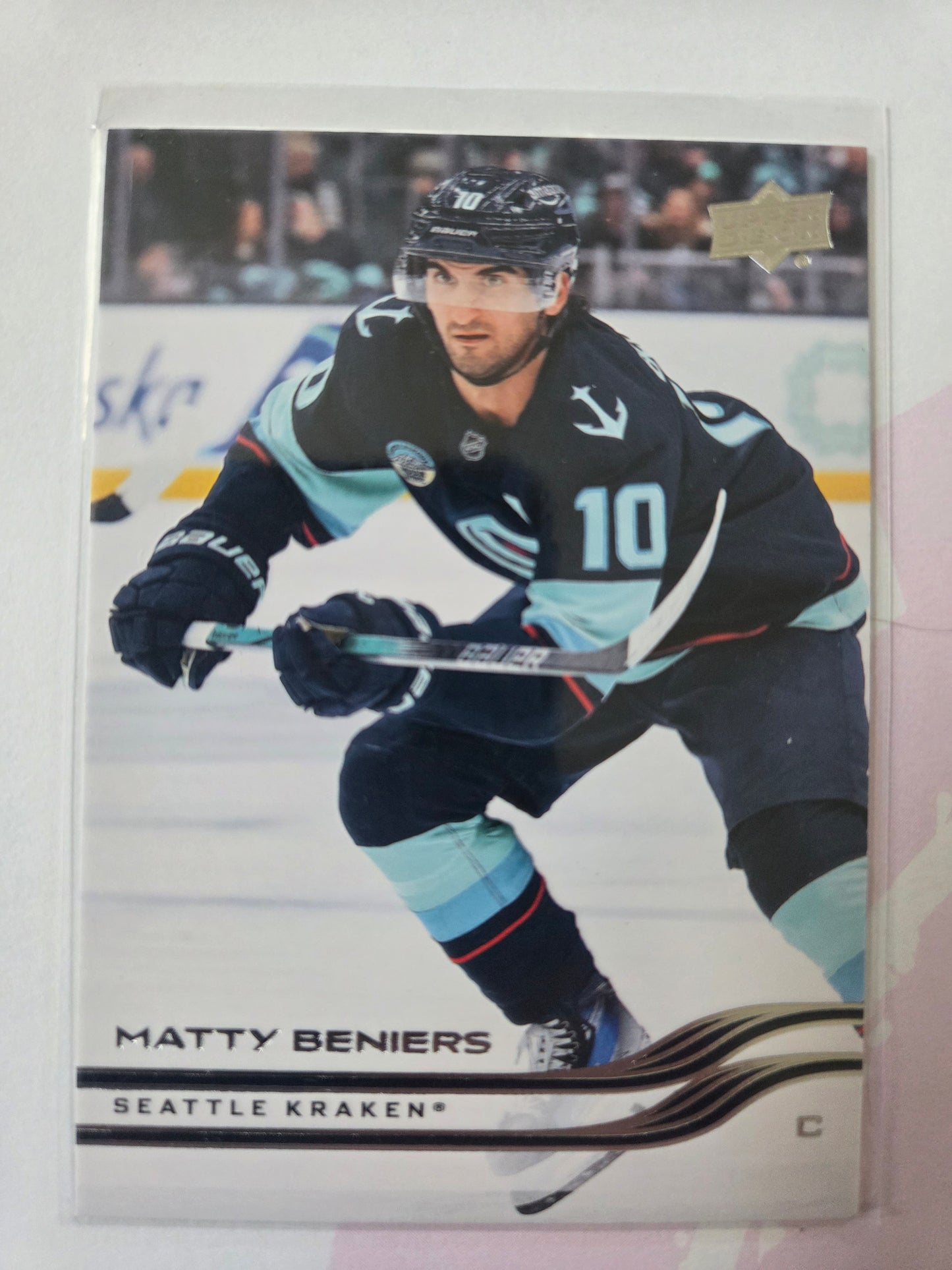 Matty Beniers Upper Deck Series  1 #145 [Seattle Kraken]