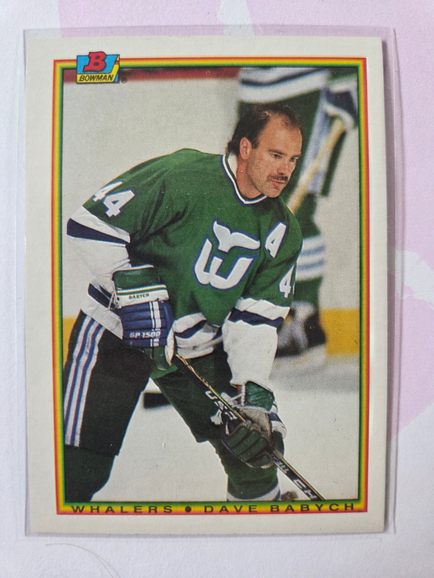Dave Babych Bowman #256 [Hartford Whalers]