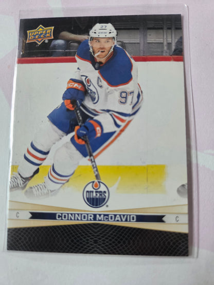 Connor McDavid/Leon Draisaitl Upper Deck Tim Hortons #5 [Edmonton Oilers]