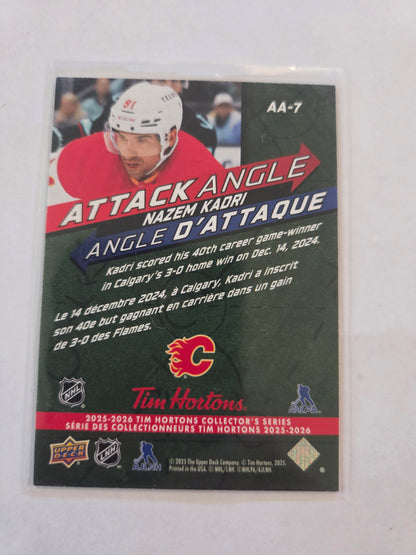 Nazem Kadri Upper Deck Attack Angle [Calgary Flames]
