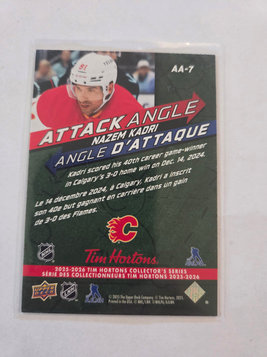 Nazem Kadri Upper Deck Attack Angle [Calgary Flames]