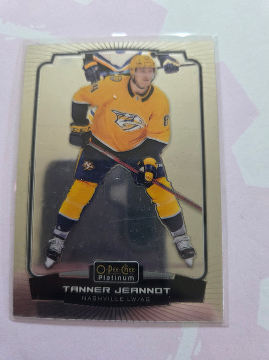 Tanner Jeannot O-Pee-Chee Platinum Hockey #40 [Nashville Predators]