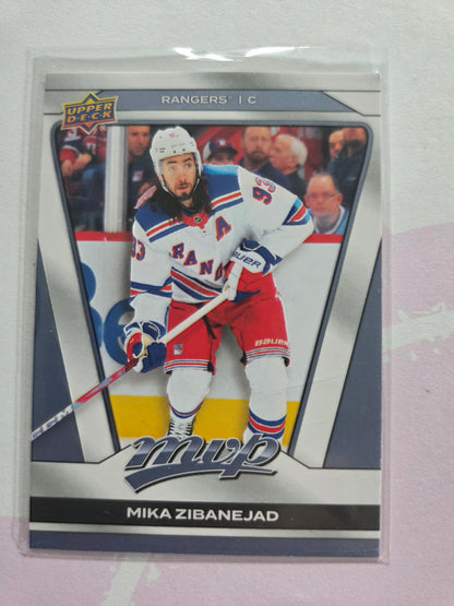Mika Zibanejad Upper Deck MVP Hockey #15 [New York Rangers]