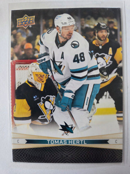 Tomas Hertl/Alexander Barabonov Upper Deck Tim Hortons #41 [San Jose Sharks]