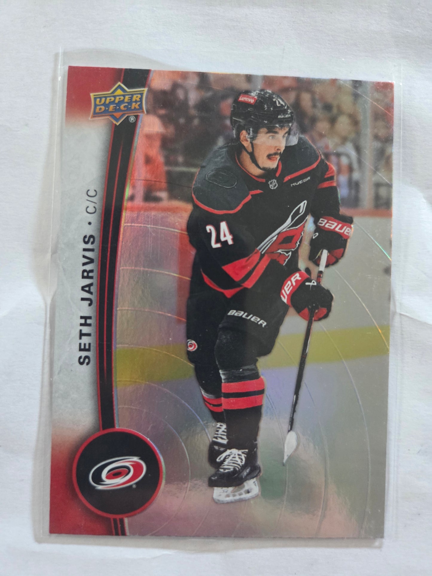 Seth Jarvis Upper Deck Tim Hortons #42 [Carolina Hurricanes]