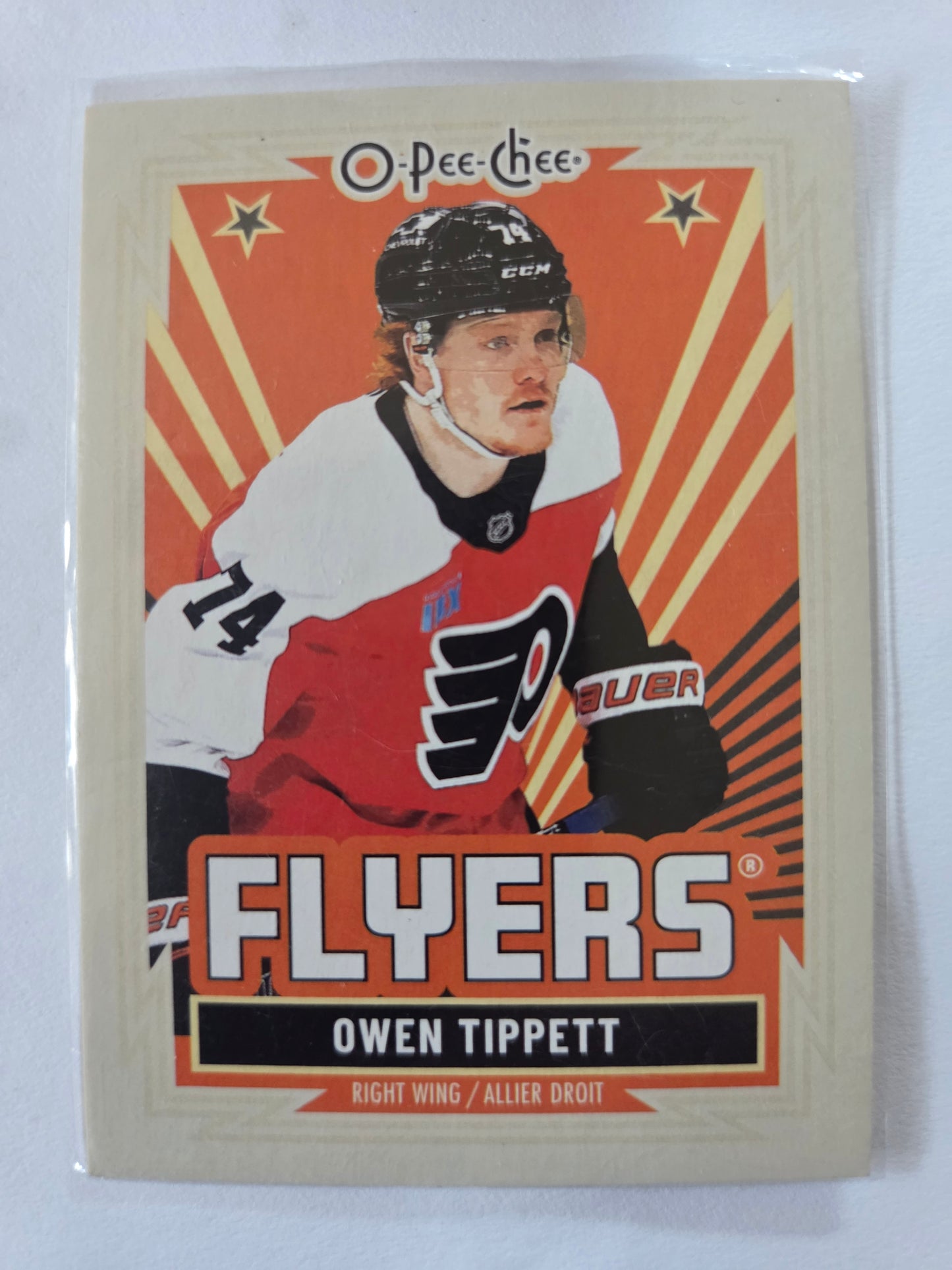 Owen Tippett O-Pee-Chee Hockey #209 [Philadelphia Flyers]