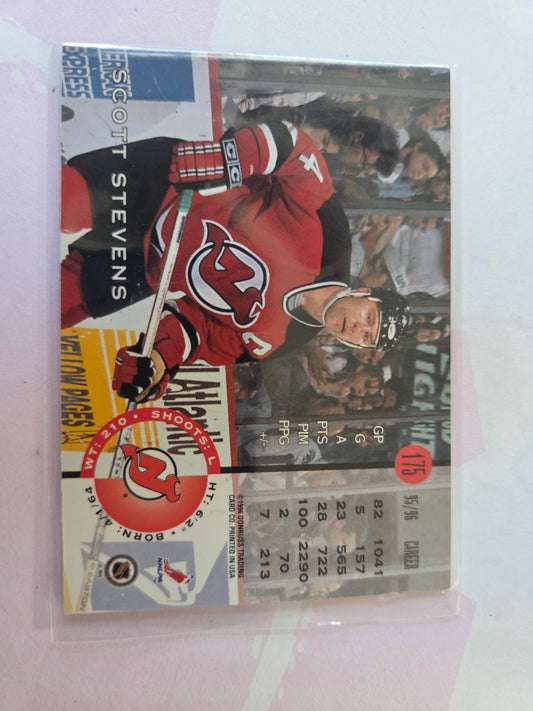 Scott Stevens Donruss The Leaf 95/96 #175 [New Jersey Devils]