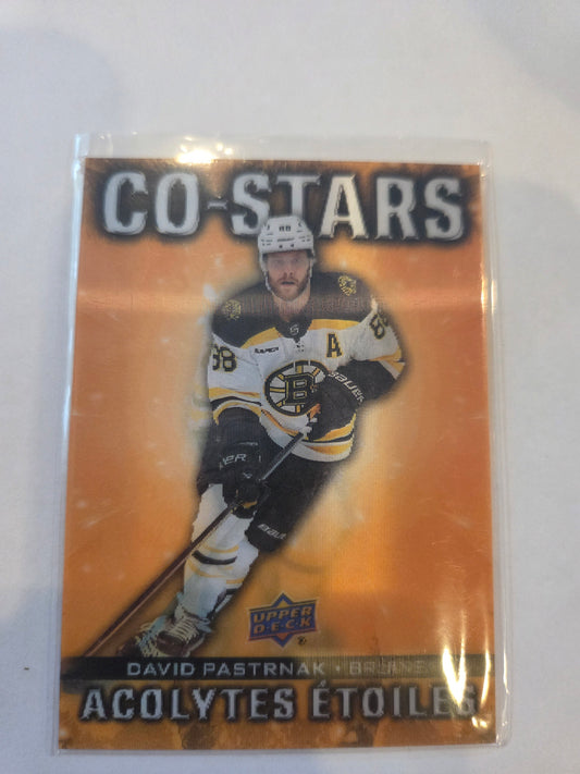 David Pastrnak/Charlie McAvoy Upper Deck Co-Stars [Boston Bruins]