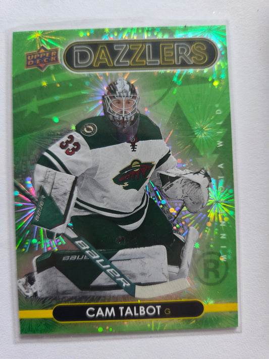 Cam Talbot Upper Deck Extended Series Dazzlers [Minnesota Wild]