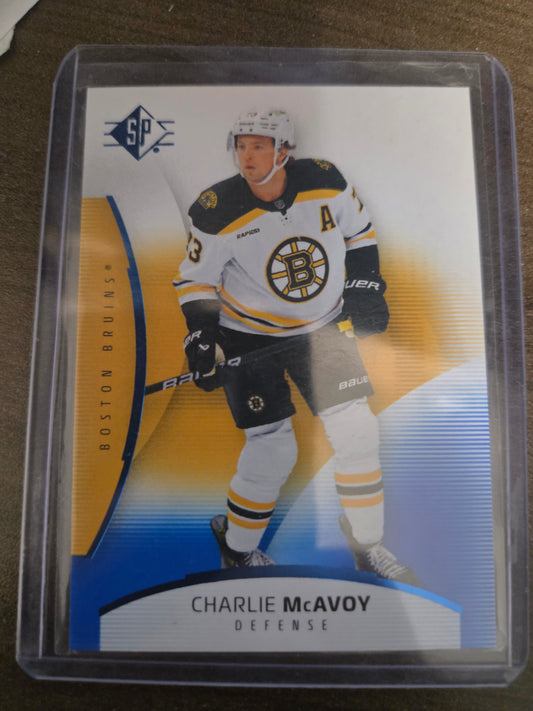 Charlie McAvoy Blue SP Hockey #93 [Boston Bruins]