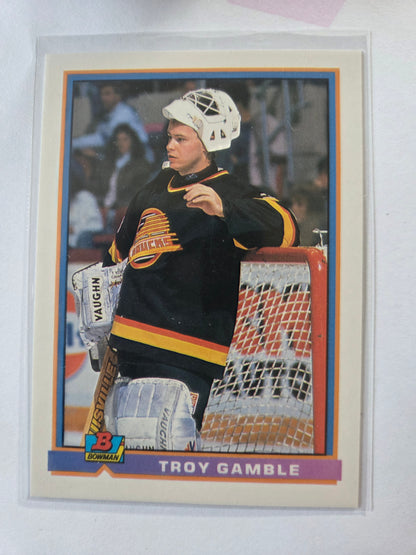 Troy Gamble Bowman #315 [Vancouver Canucks]