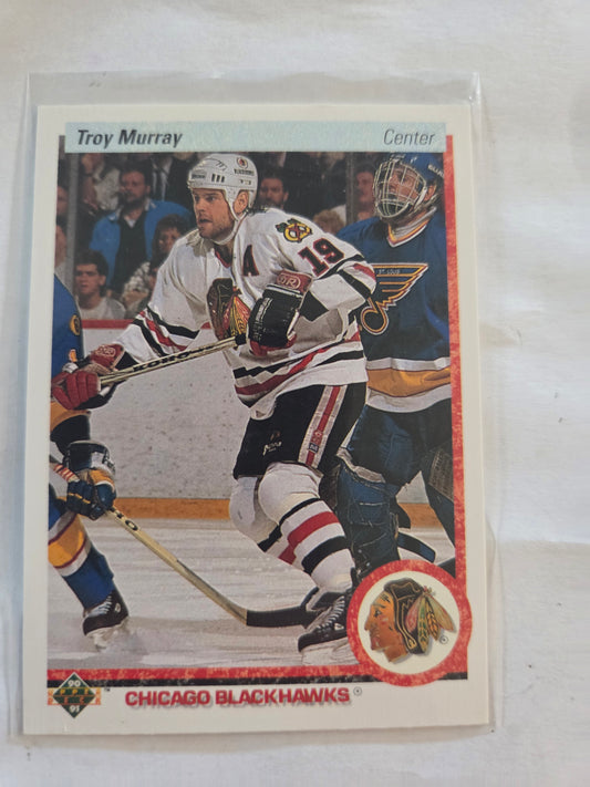 Troy Murray 90-91 Upper Deck #112 [Chicago Blackhawks]