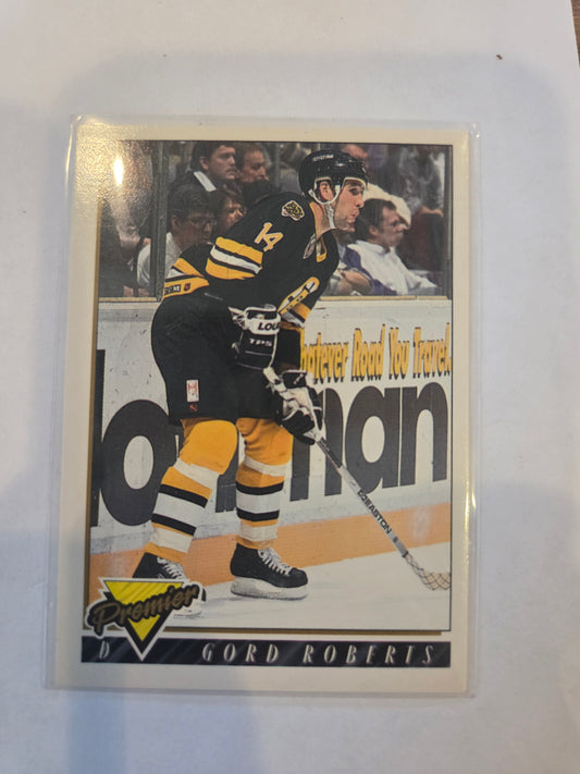 Gord Roberts Premier Hockey #275 [Boston Bruins]