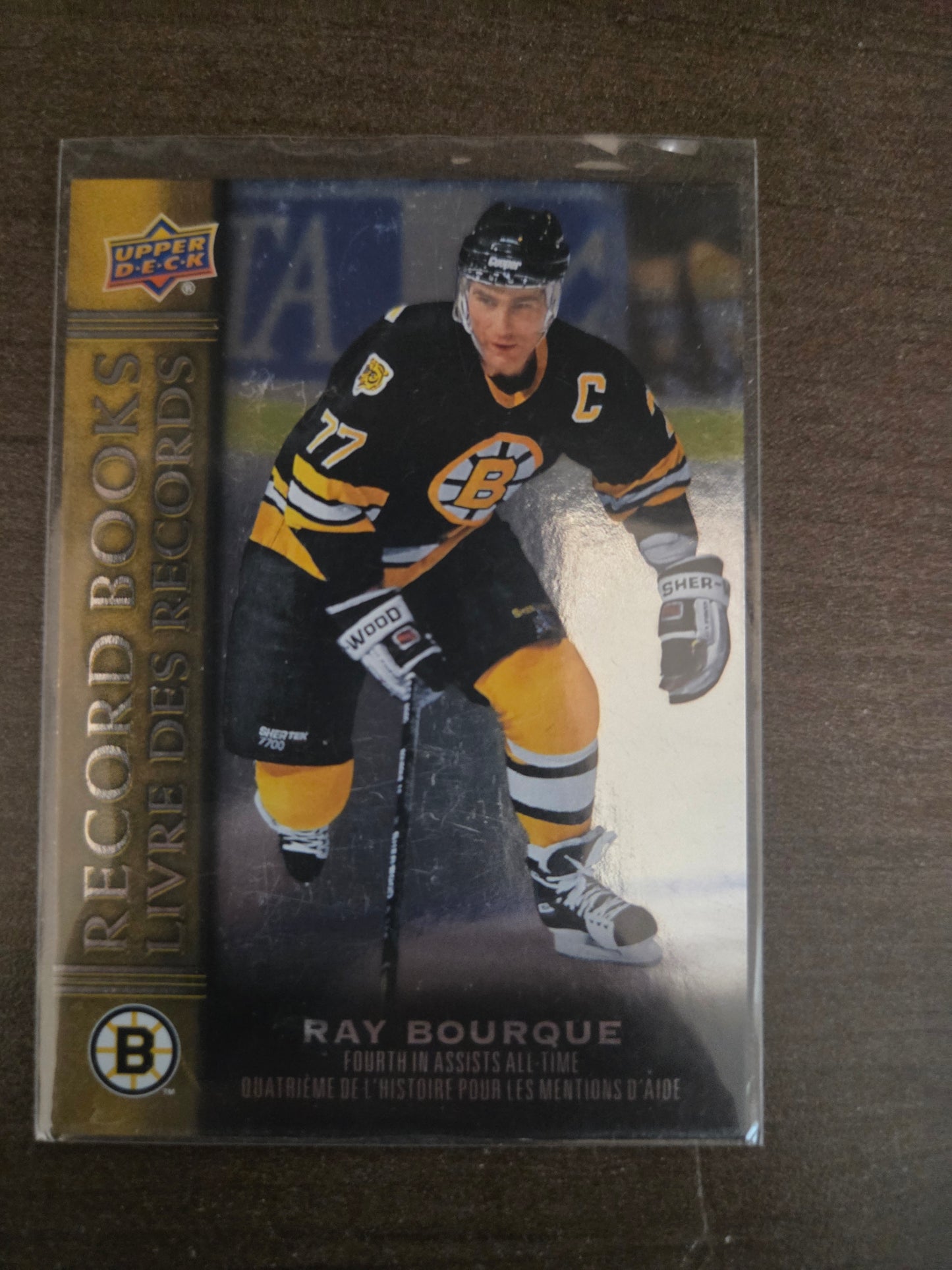 Ray Bourque Upper Deck Record Books [Boston Bruins]