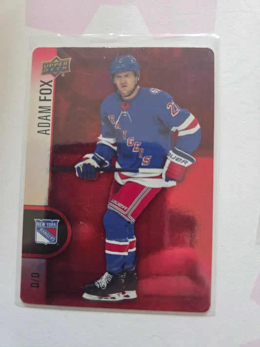 Adam Fox Tim Hortons Upper Deck [New York Rangers]
