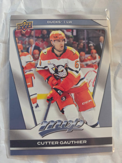 Cutter Gauthier Upper Deck MVP #133 [Anaheim Ducks]
