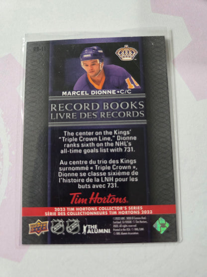 Marcel Dionne Upper Deck Record Books [Los Angeles Kings]