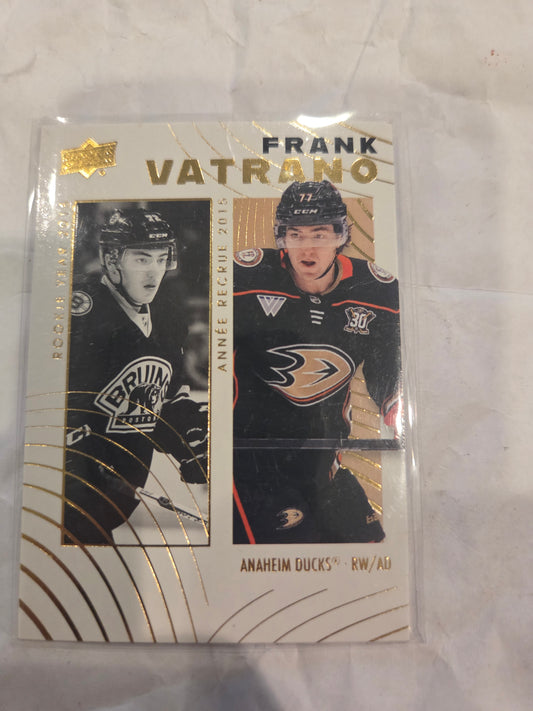 Frank Vatrano Upper Deck Tim Hortons #21 [Anaheim Ducks]